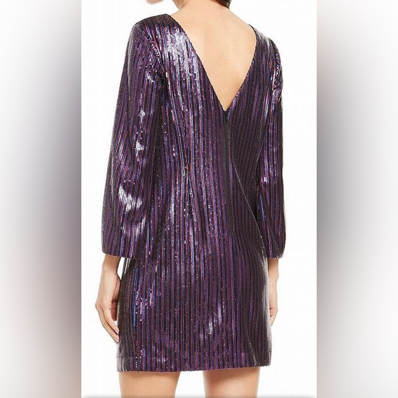 Trina Turk Sequin Mini size 4 - Picture 2 of 11